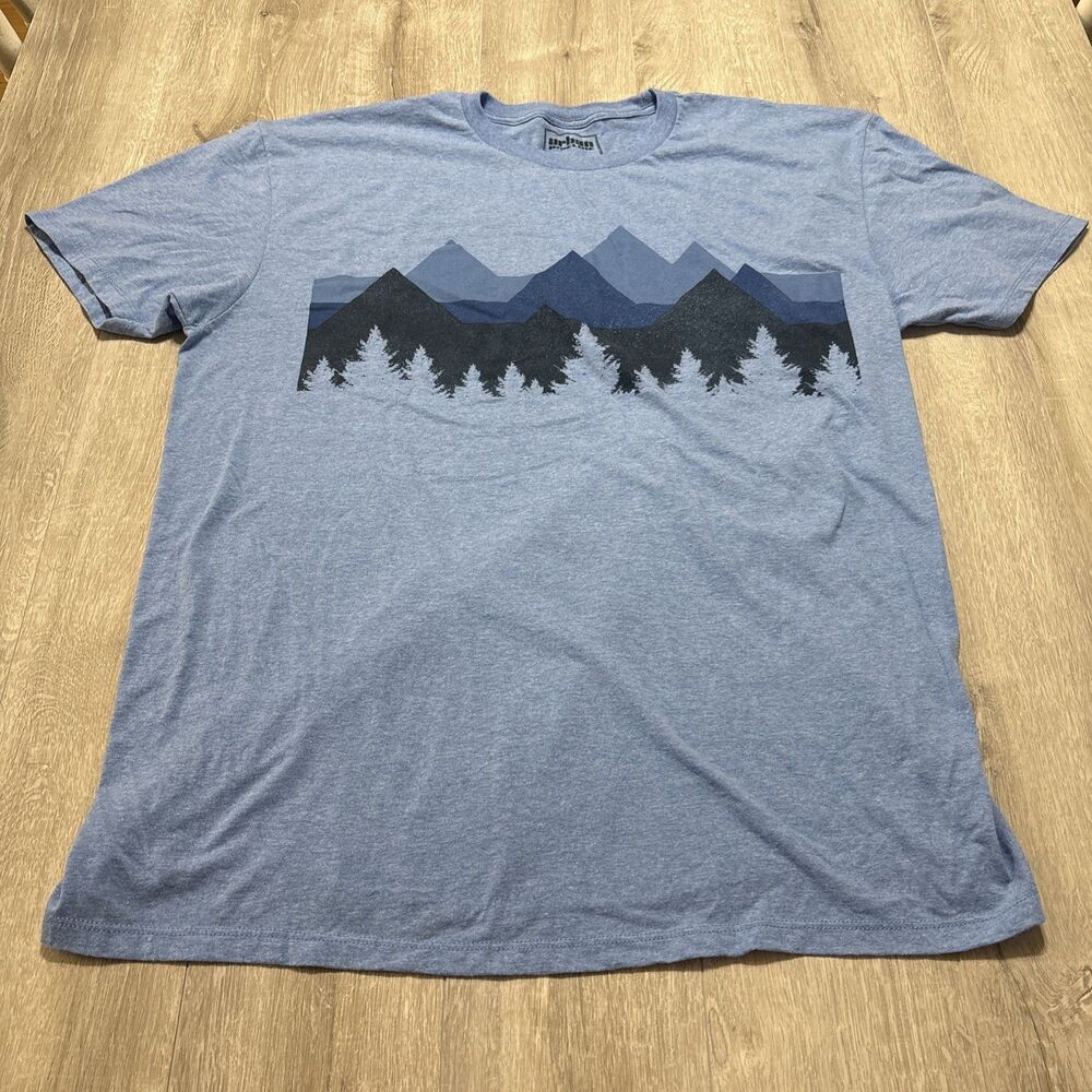 Urban Pipeline Blue Mountain Graphic T-Shirt XXL